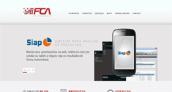 Desktop Screenshot of fcatec.com