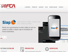 Tablet Screenshot of fcatec.com